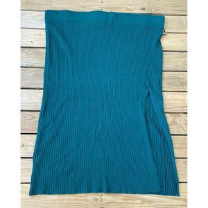 NWT LEITH Knee Length Stretch Ribbed Knit Skirt 4X